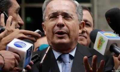 Álvaro Uribe, expresidente de Colombia. Foto: DW.