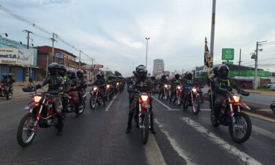 Taiwán donó 600 motos al Gobierno para el Grupo Lince. Foto: Gentileza.