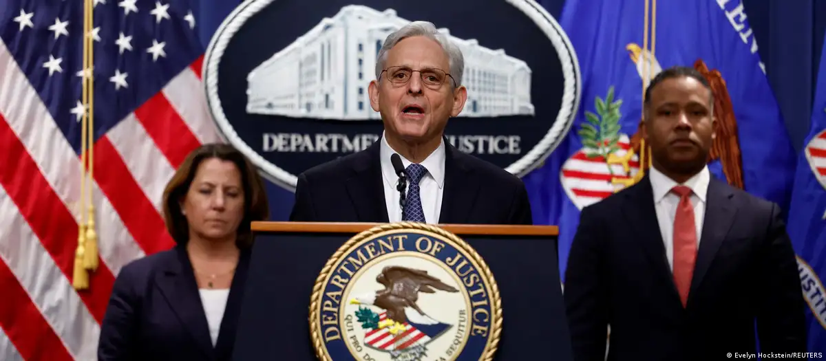 Fiscal general Merrick B. Garland. Foto: DW.