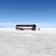 Salar de Uyuni en los andes de Bolivia, territorios ricos en litio. Foto: DW.