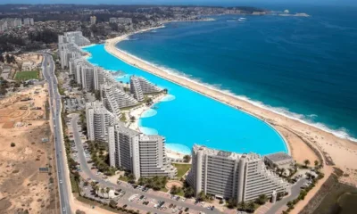 San Alfonso del San Alfonso del Mar, la segunda piscina más gran del mundo. Foto: crystal-lagoons