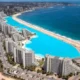 San Alfonso del San Alfonso del Mar, la segunda piscina más gran del mundo. Foto: crystal-lagoons