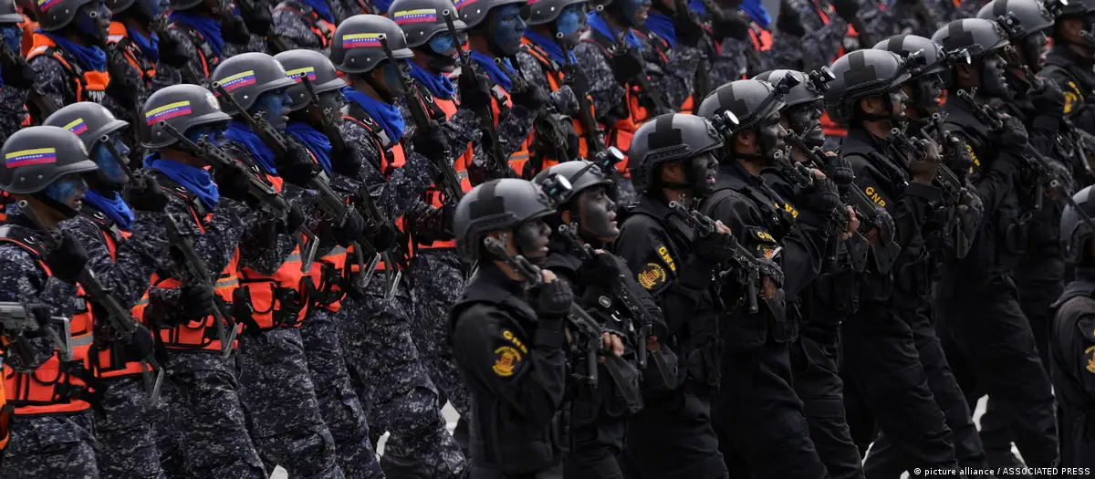 Soldados venezolanos. Foto: DW.