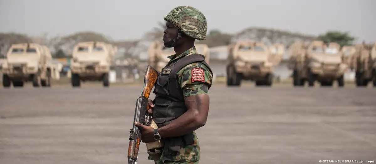 Unidad del Ejército de Nigeria para la lucha contra el grupo islamista y terrorista Boko Haram en Lagos. Foto. DW