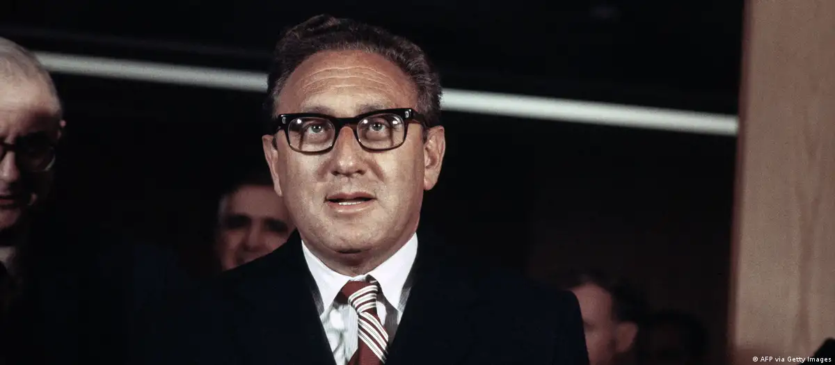 Henry Kissinger, exsecretario de Estado de Estados Unidos en 1973. Foto: DW.