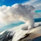 El volcán Nevado del Ruiz, en Colombia experimenta erupciones pequeñas desde hace diez años. Foto:DW.