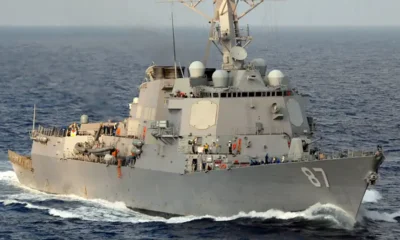 El navío USS Mason ha derribado misiles durante los últimos días provenientes de la costa de Yemen. Foto: DW.