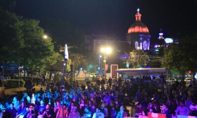 Navidad en la Plaza de la Democracia. Cortesía