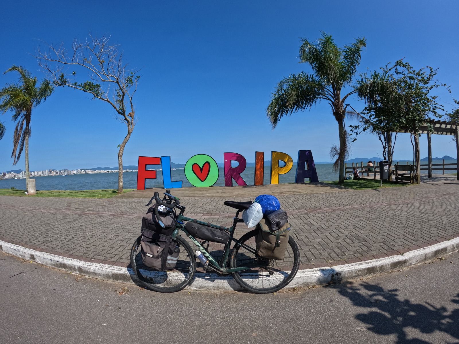 Entrada a Floripa, Brasil. Foto: A. G.