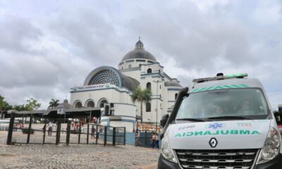 Puestos de salud se encuentran en varios puntos estratégicos de la Basílica. Foto: Gentileza.