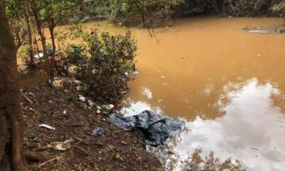 El hombre fue arrastrado por las aguas del arroyo Acaraymi. Foto: Gentileza.