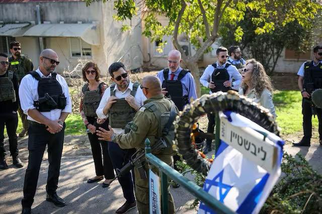 Raúl Latorre en Israel. Foto: Gentileza.