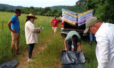 La SEN asiste a más de 400 familias afectadas por el último temporal en todo el país. Foto: Gentileza.