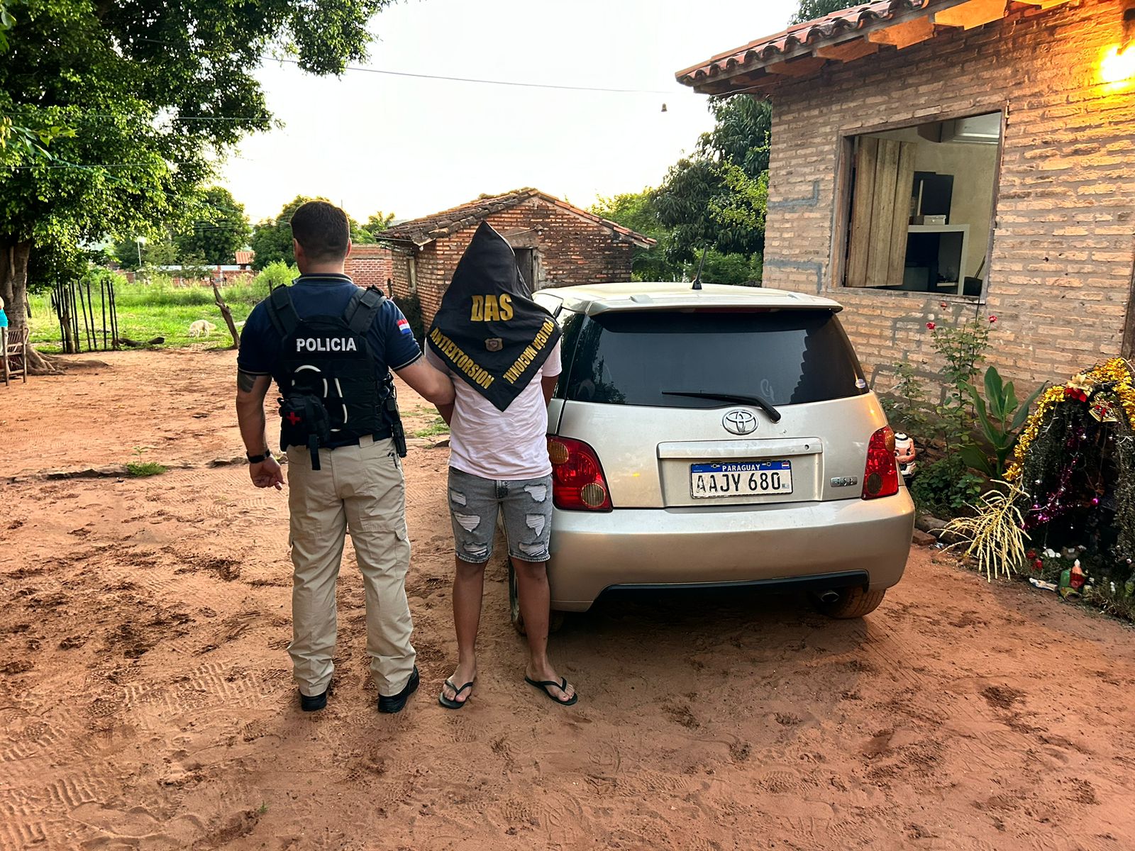 Detienen a extorsionadores de Cordillera. Foto: Policía Nacional.