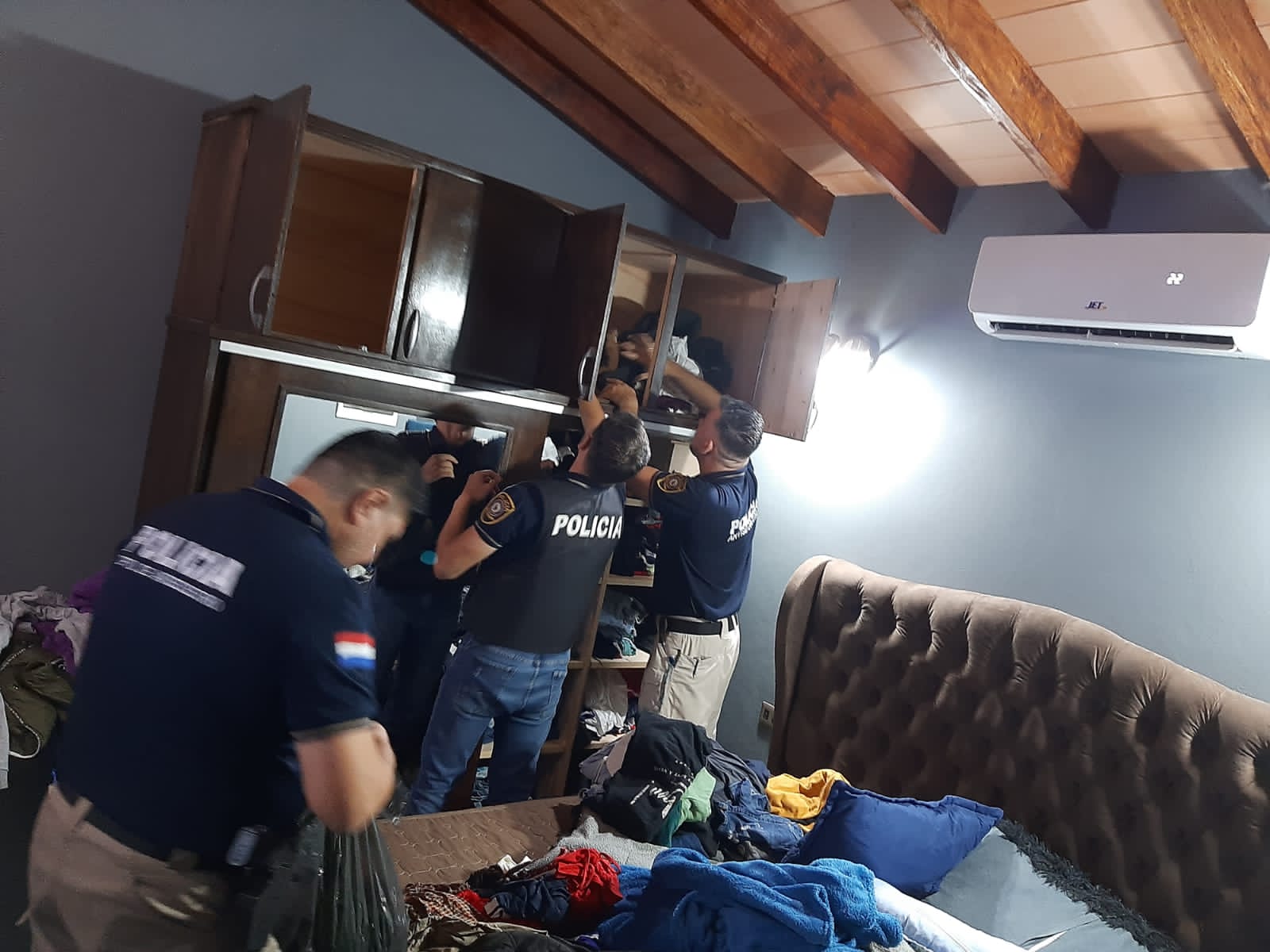 Detienen a extorsionadores de Cordillera. Foto: Policía Nacional.