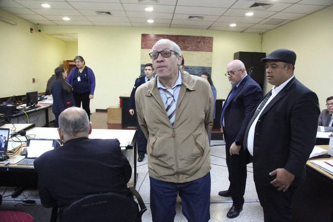 Gerardo Stadecker, sentenciado a 28 años de cárcel por el feminicidio de Sabryna Breuer. Foto: Gentileza.