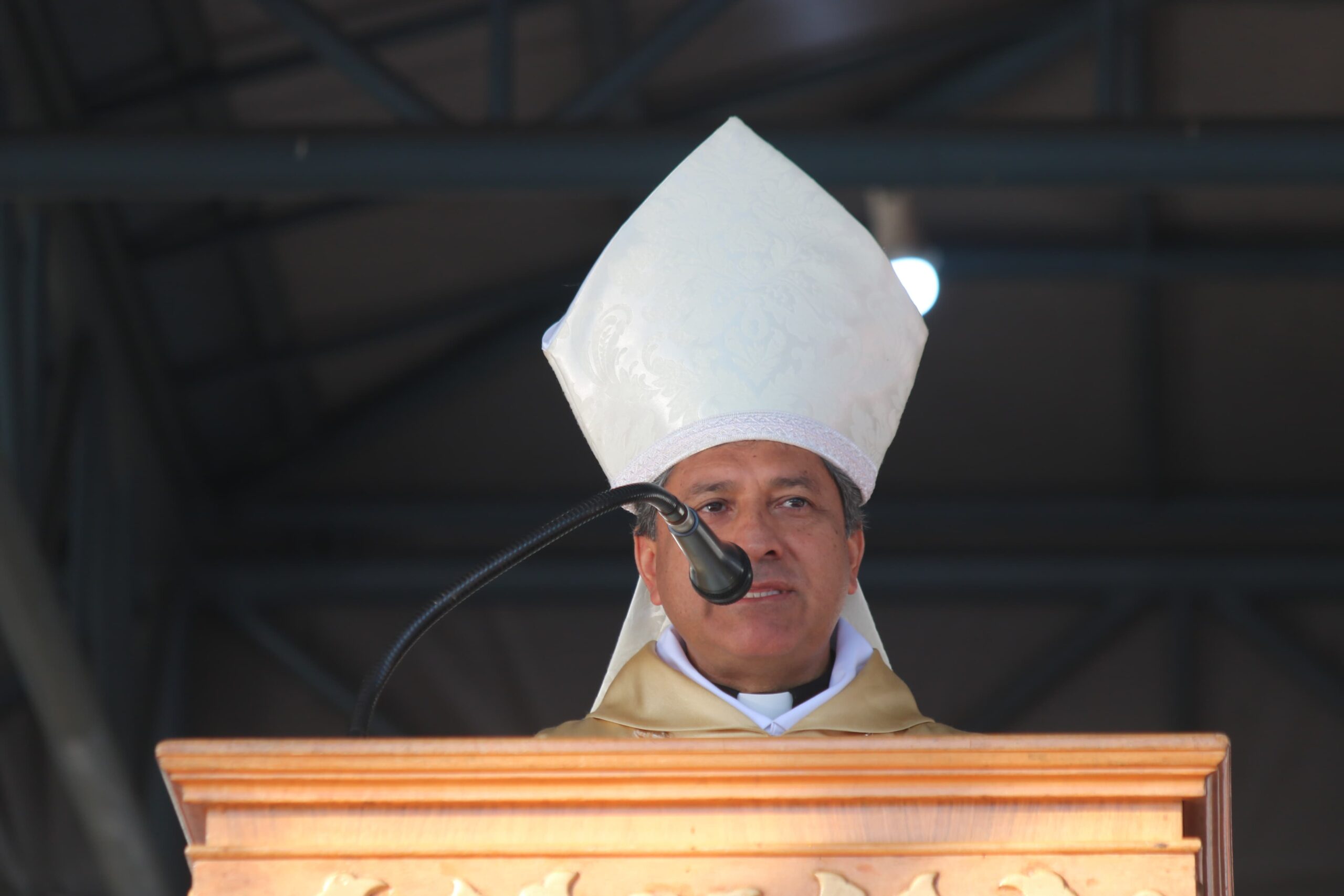 Obispo Miguel Ángel Cabello. Foto: Gentileza.