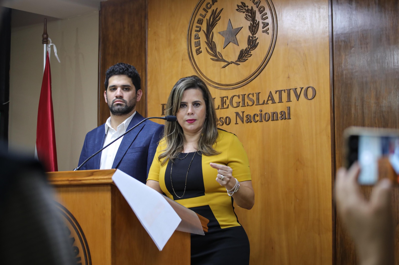 Raúl Benítez y Kattya González. Foto: Gentileza.