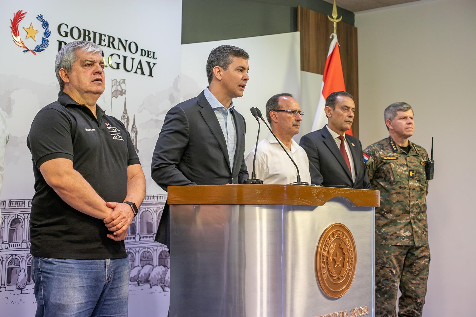 Presidente Santiago Peña. Foto: Gentileza.