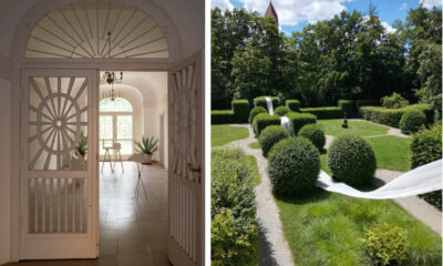 Interior del Ebenböckhaus © Federico Pedrotti. Jardín del Ebenböckhaus. Cortesía Ciudad de Múnich.