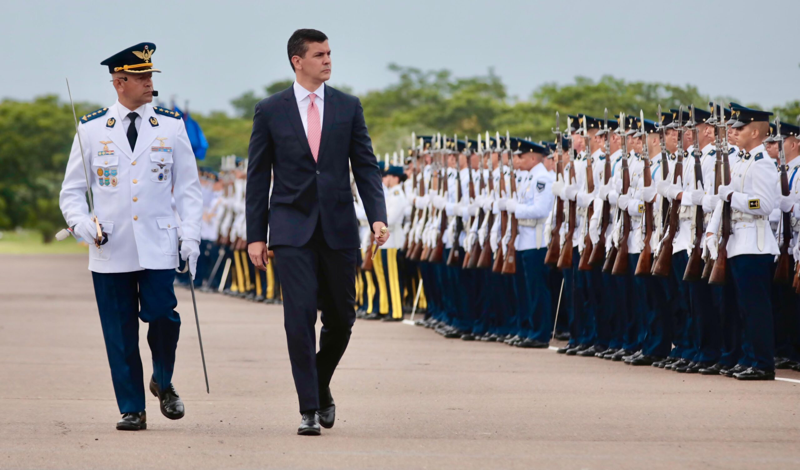 El presidente Santiago Peña. Foto: Gentileza.