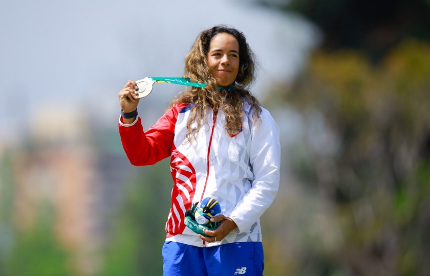 A lo largo de su historia, Paraguay ha cosechado dos oros panamericanos. Uno de ellos pertenece a Sofía García. Foto: panamsports.org.