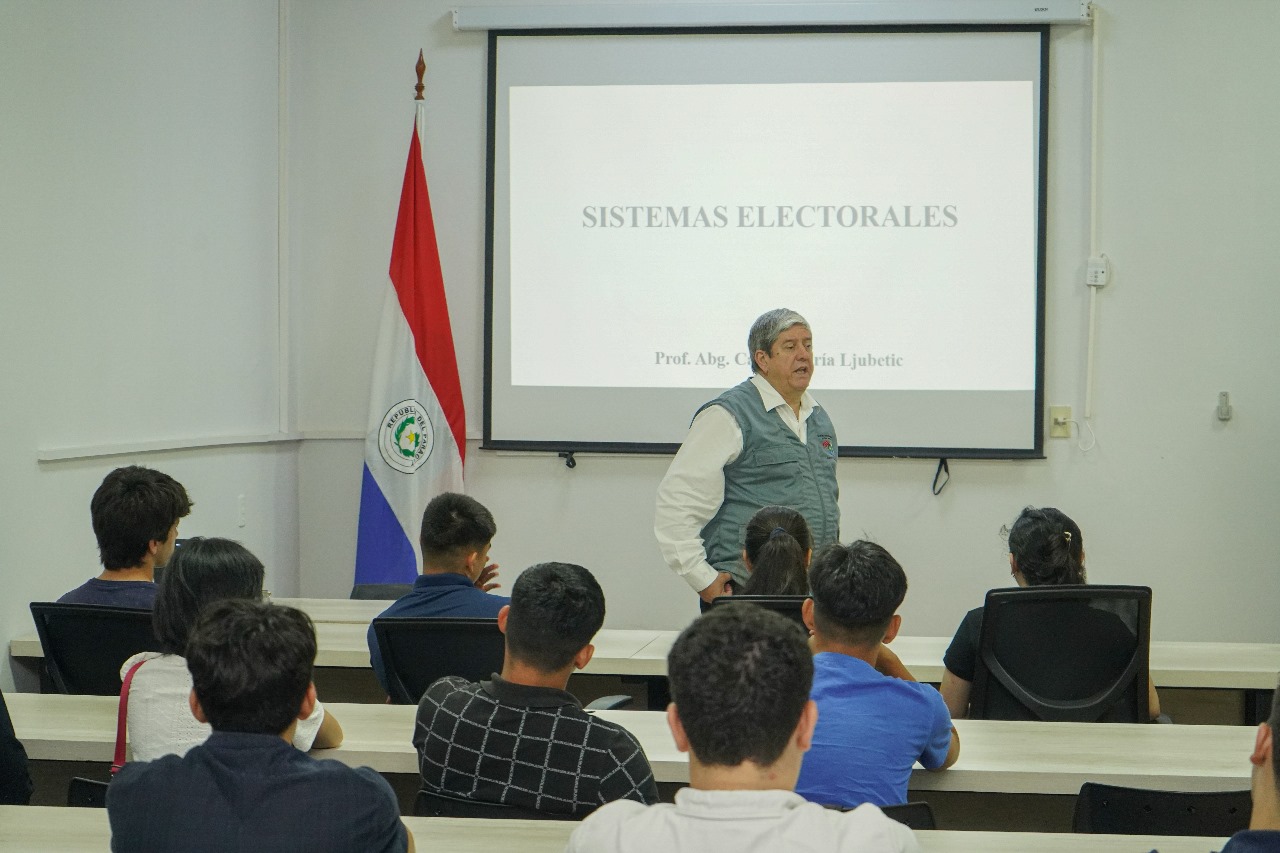 Pasantía realizada por expertos de la Justicia Electoral. Foto: Gentileza.