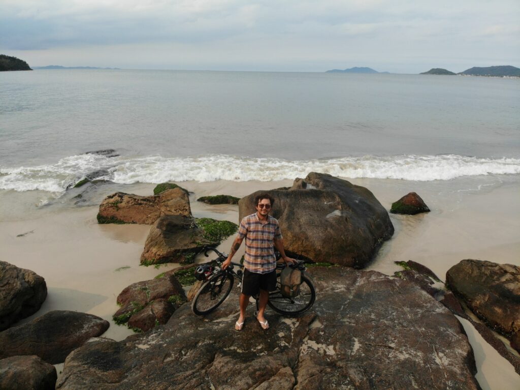 Vista del mar en Canasvieiras, Florianópolis. Foto: A. G.