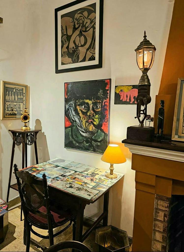 Interior de la Casa de las Artes Visuales "William Riquelme". Cortesía