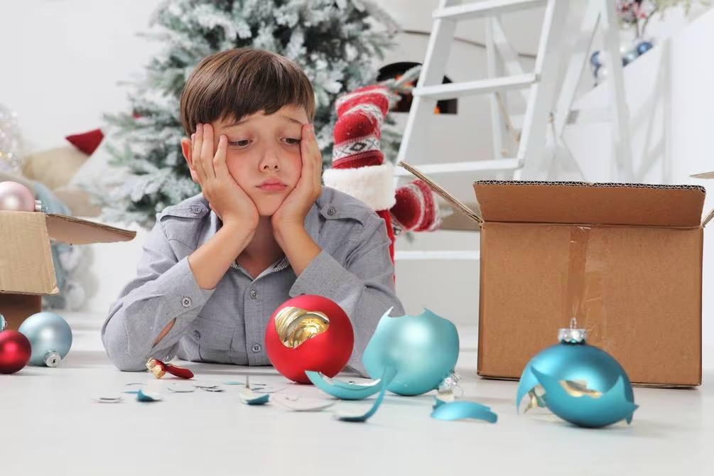 Cómo ayudar a los niños a afrontar las fiestas de Navidad tras un divorcio o separación de los padres. Foto: Shutterstock