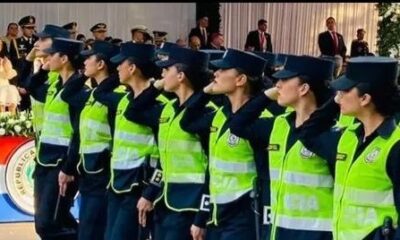 Policía de Paraguay. Foto: Gentileza.