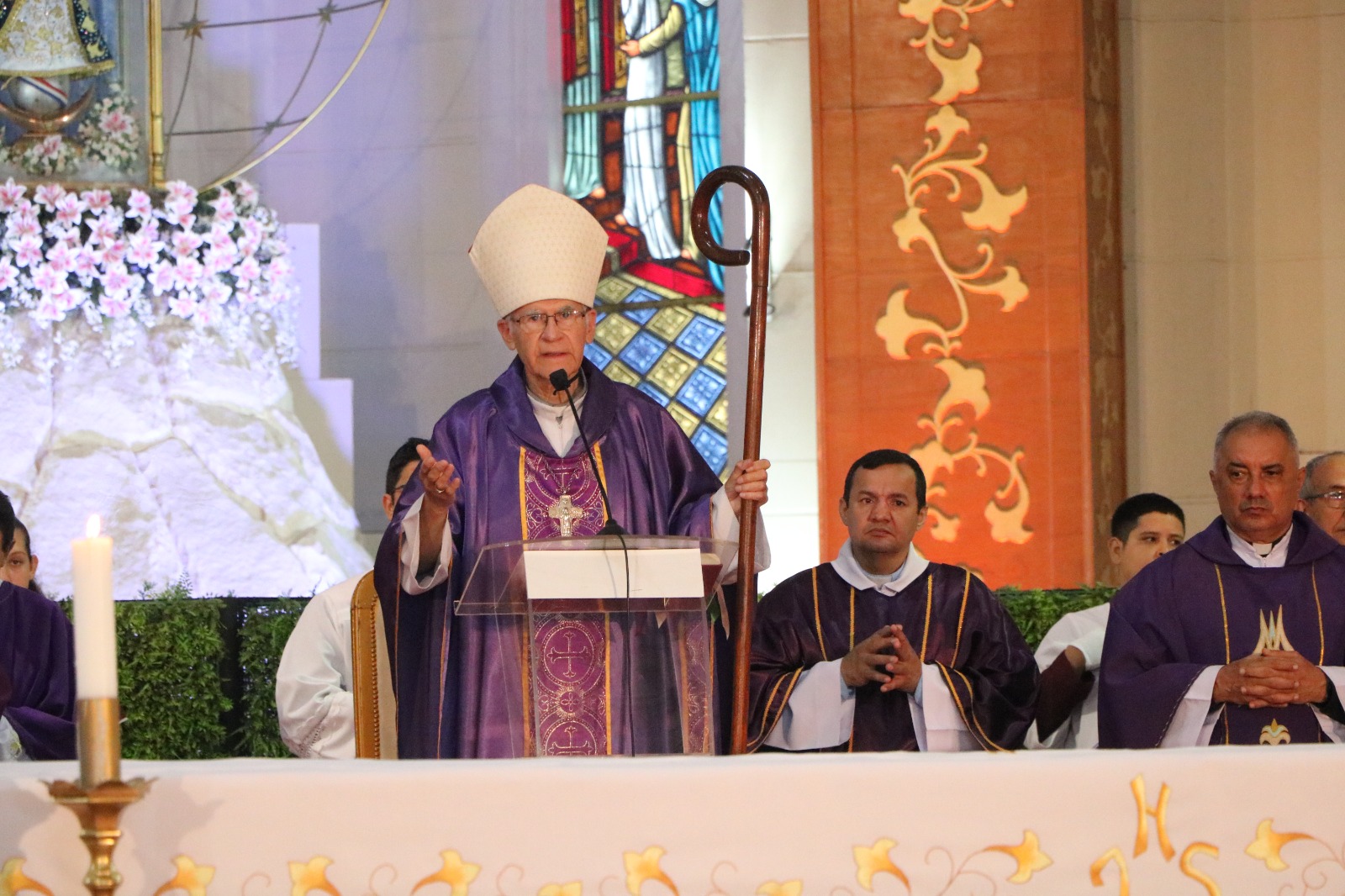 Monseñor Joaquín Robledo, Obispo de San Lorenzo. Foto: Gentileza.