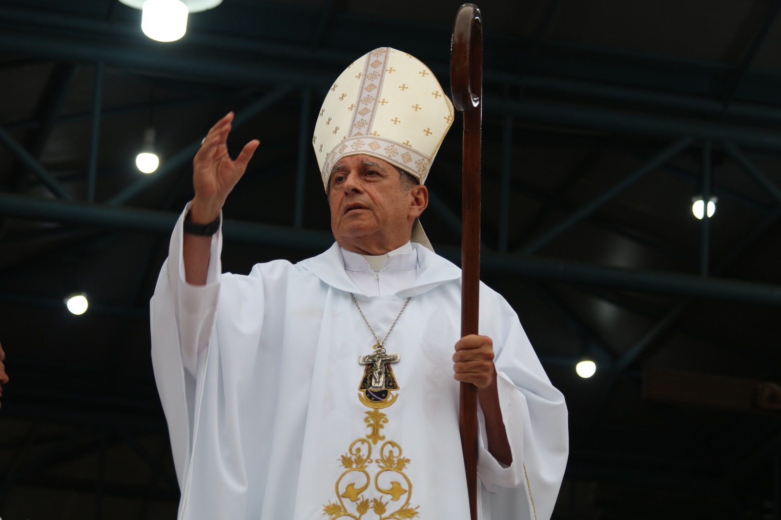 Monseñor Ricardo Valenzuela, obispo de Caacupé. Foto: Gentileza.