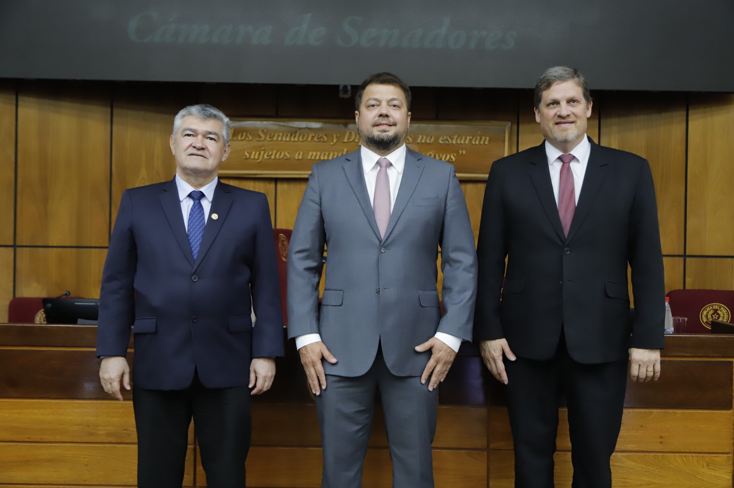 El senador colorado Colym Soroka fue electo para presidir la Comisión en este receso parlamentario. Foto: Gentileza.