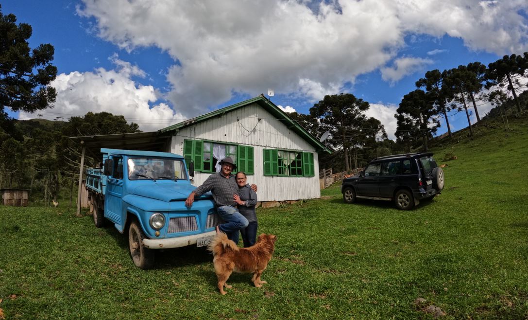 Altamiro y Selva, Jararaca, Urubici. Foto: Alfredo Guachiré.