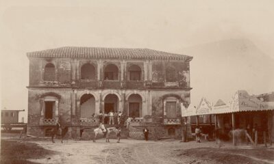 Estación de Paraguarí, 1885. Imagen publicada por Enrique Ortiz Oliver, FB Amantes del Ferrocarril