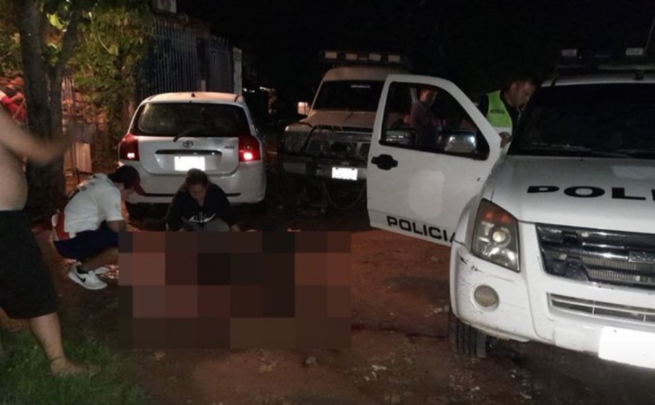 Reportan homicidio en Lambaré. Foto: 1020 AM.