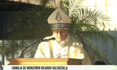 Monseñor Ricardo Valenzuela. Foto: Captura 1080 AM