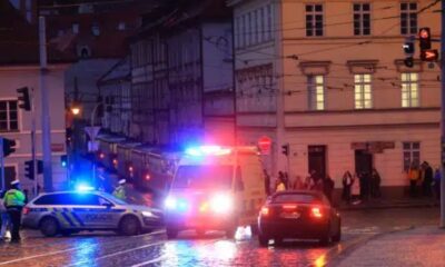 Tiroteo en una Universidad de Praga. Foto: El País.