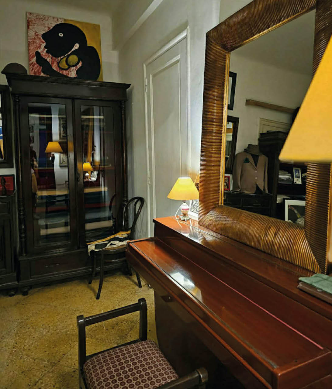 Interior de la Casa de las Artes Visuales "William Riquelme". Cortesía