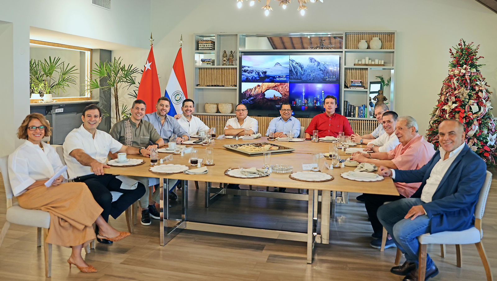 El Comando Nacional de Honor Colorado. Foto: Gentileza.