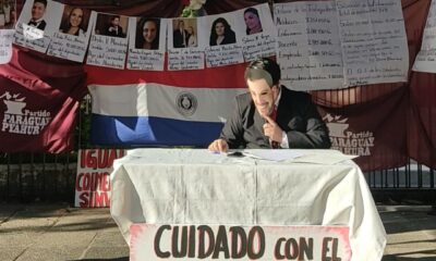 Raúl Latorre fue el principal actor de esta parodia. Foto: Captura de pantalla.