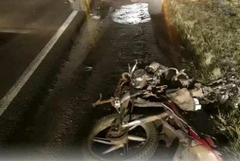 Accidente fatal. Foto: Radio Uno 650 Am.