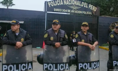 Policía de Perú. Foto: DW.