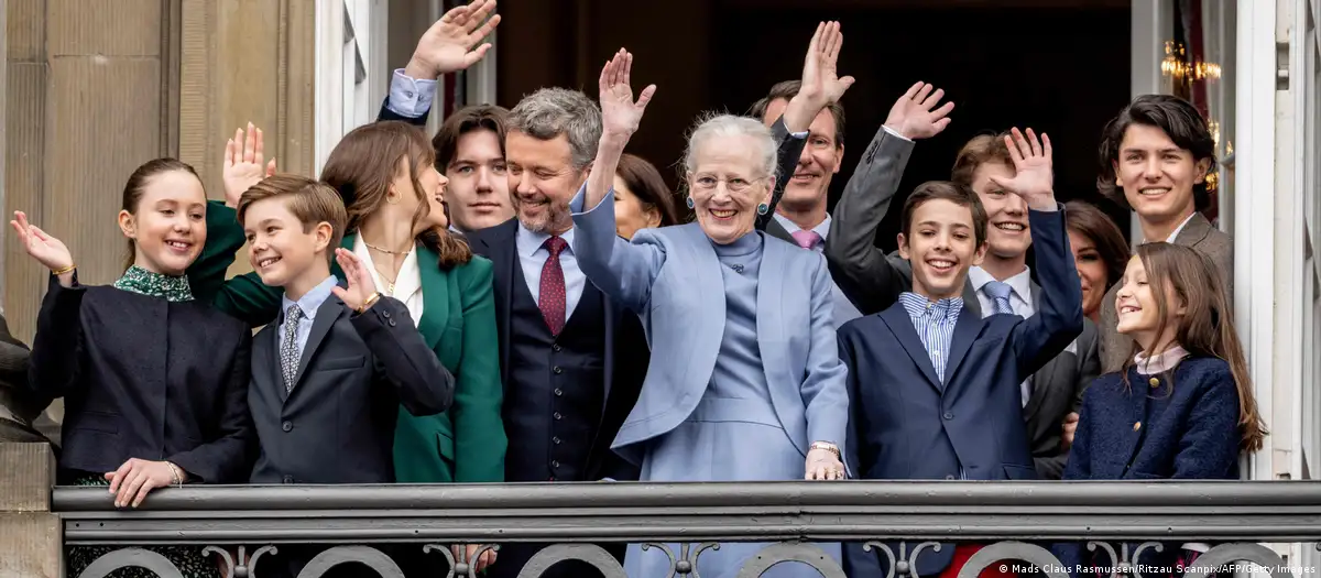 Familia real de Dinamarca. Foto:DW.