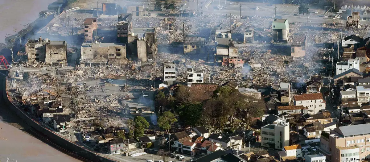 Terremoto en Japón. Foto: DW.