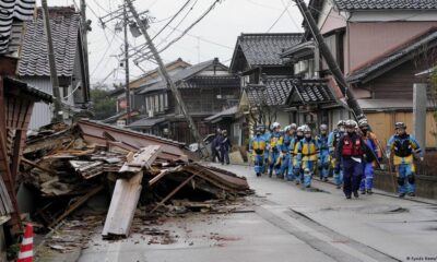 Terremoto en Japón. Foto: DW.