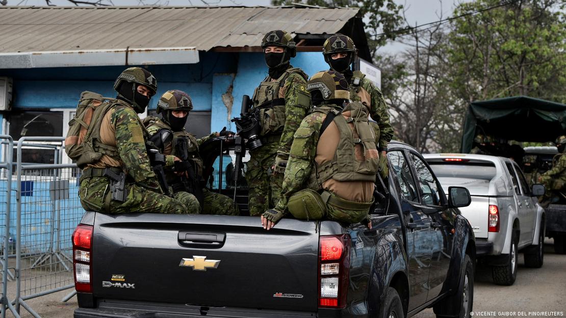 Militares de Ecuador. Foto:DW.