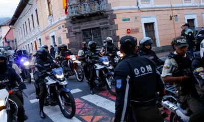 Policía de Ecuador. Foto: DW.