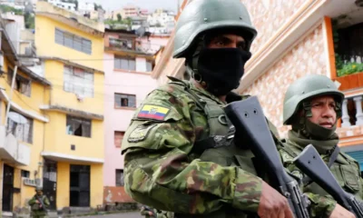 Militares de Ecuador. Foto: DW.